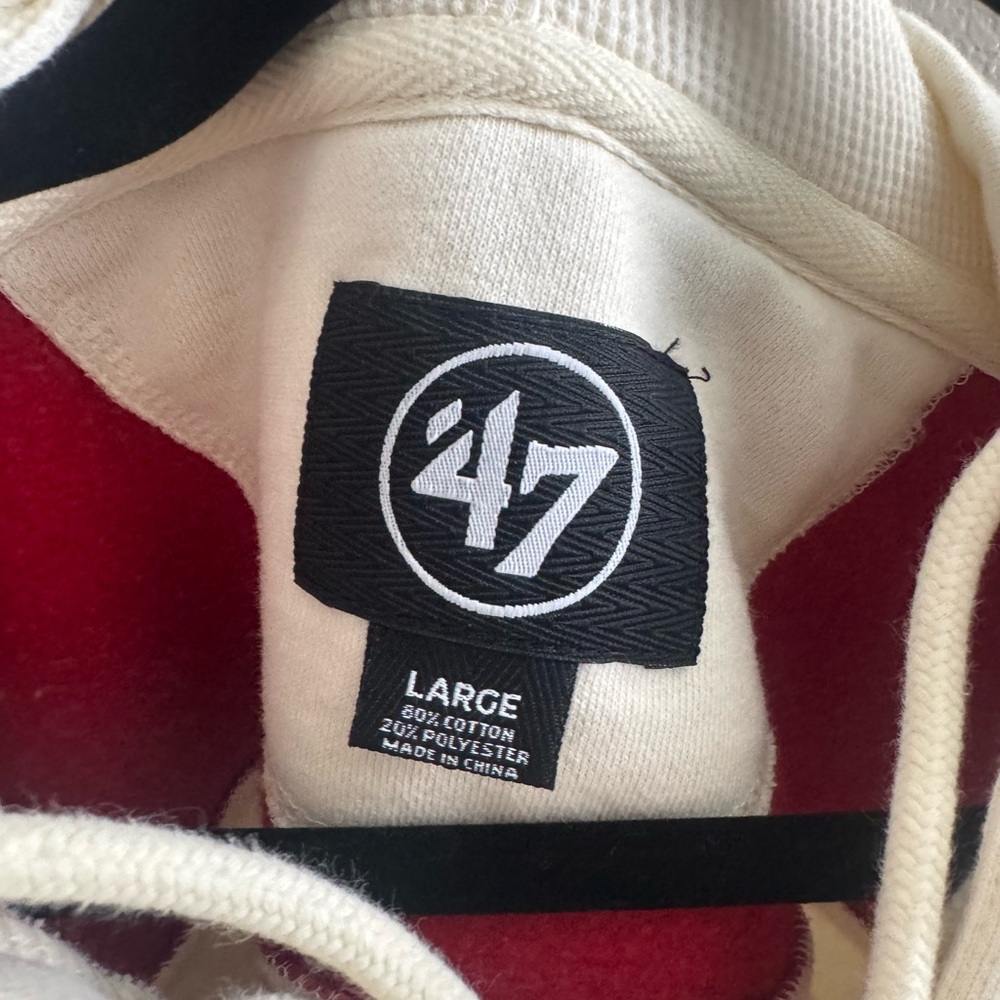 ‘47 Brand Chicago Blackhawks Lace-Up Hoodie - Picture 5 of 5